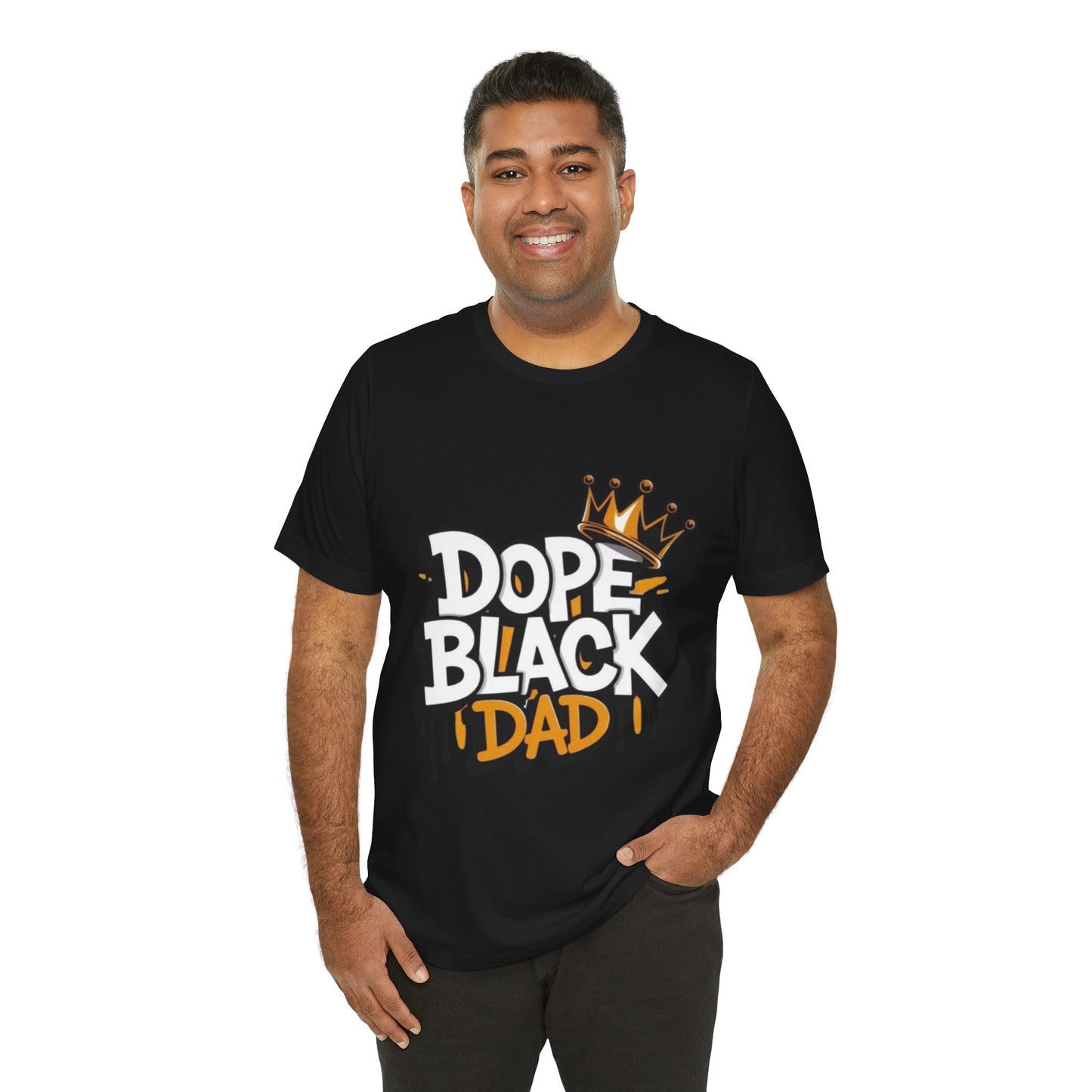 Dope black dad T-shirt