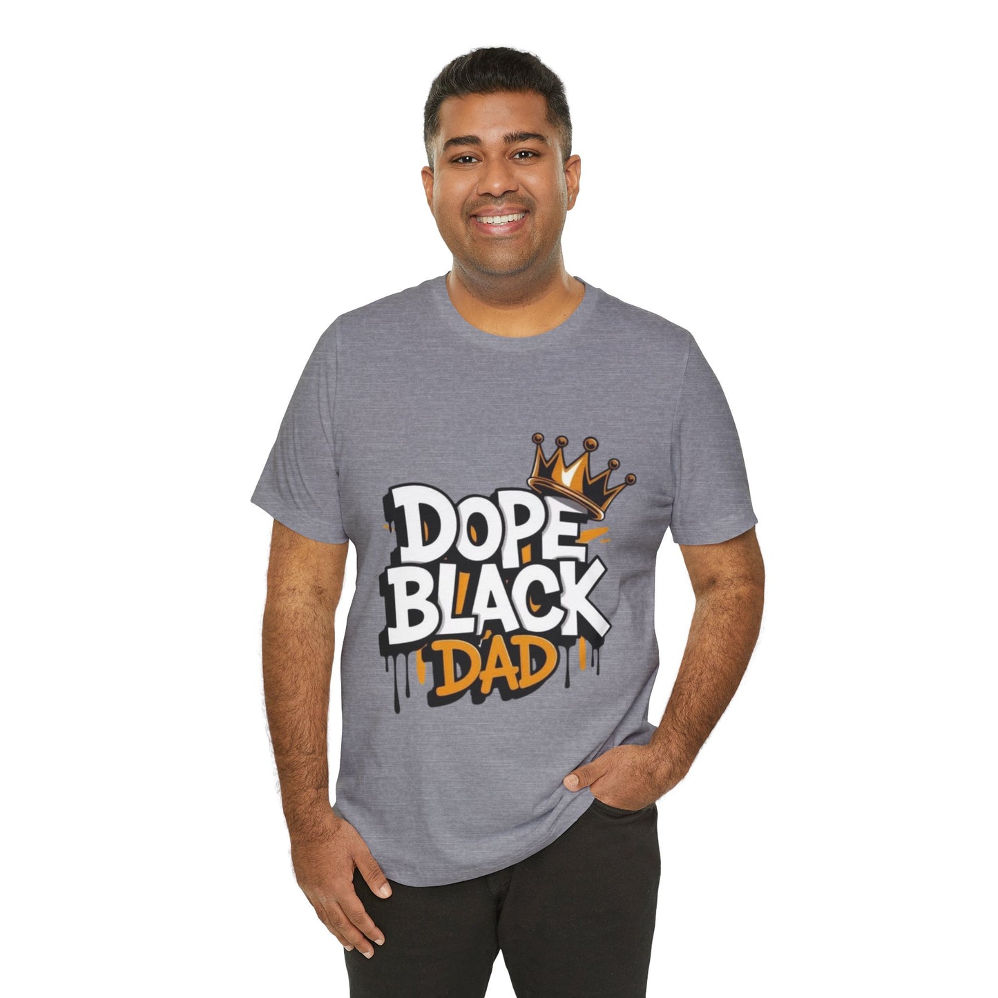 Dope black dad T-shirt