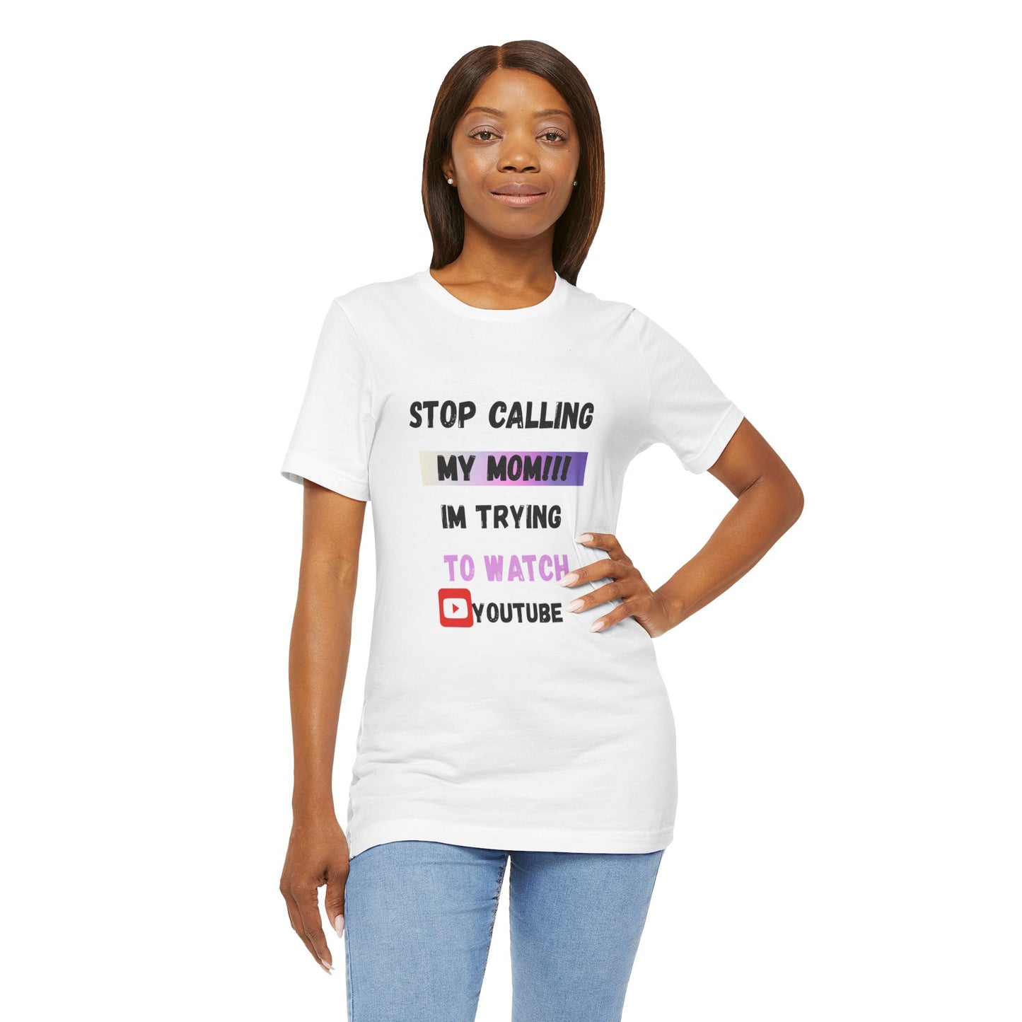 Stop calling my mom Tee