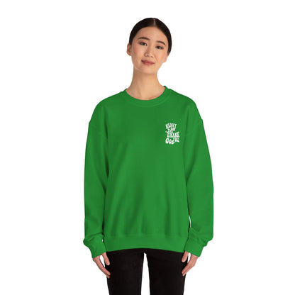 Heavy on the thank you god Sweatshirt